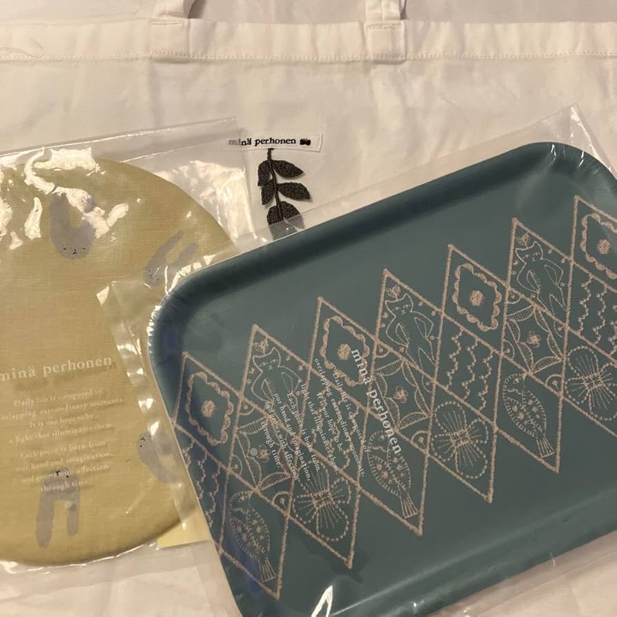 Amazon.co.jp: ミナペルホネン トレイセット シンフォニー 伊勢丹