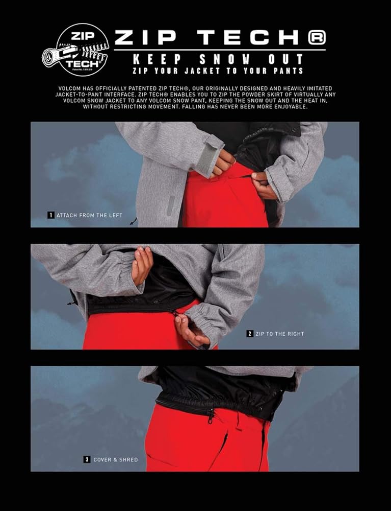 Amazon.com: Volcom Boys' Holbeck Insulated Snowboard Winter Jacket