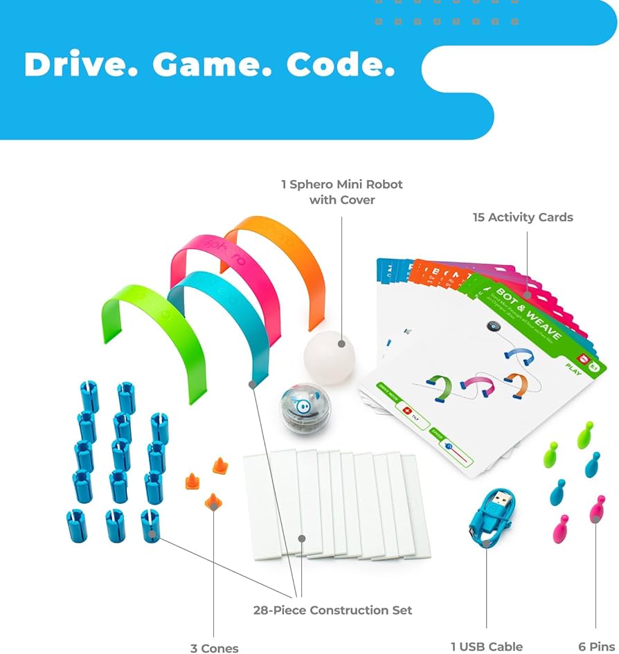 Amazon.com: Sphero Mini Activity Kit - App-Enabled Coding Robot