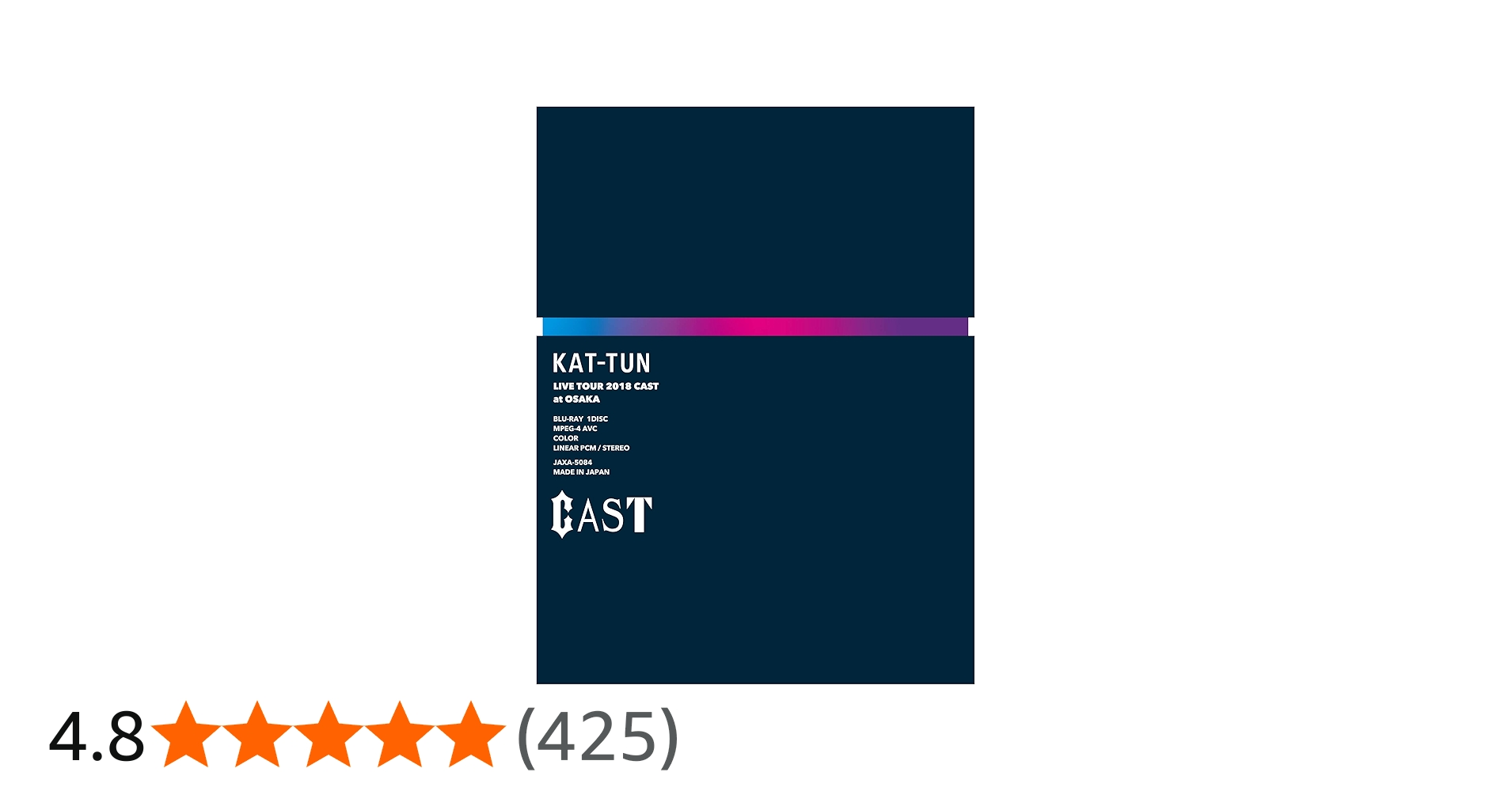 Amazon.co.jp: KAT-TUN LIVE TOUR 2018 CAST (Blu-ray完全生産限定盤