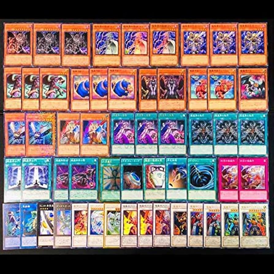 Amazon.co.jp: 遊戯王 暗黒魔轟神 デッキ 構築済み 本格構築