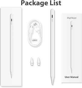 Amazon.com: for Pencil USB C Work with iPad 6/7/8/9/10th, Pro 11
