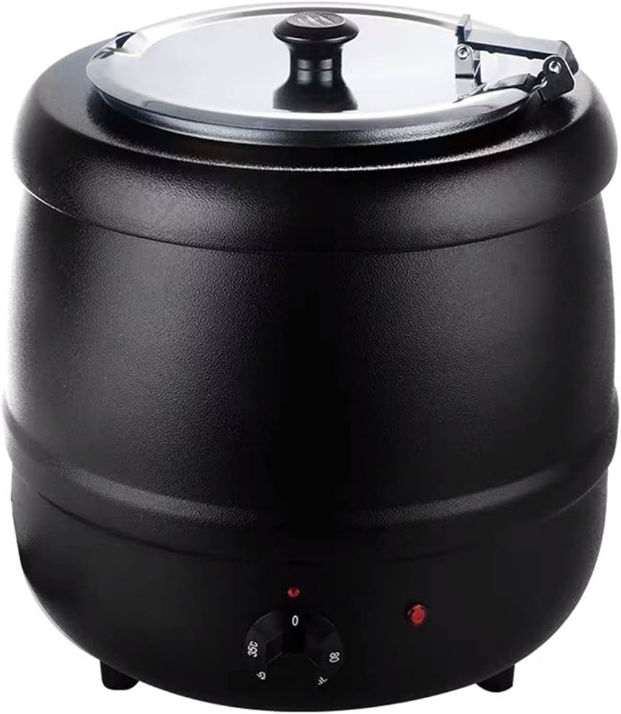 Amazon.co.jp: 10L食品用スープ釜ウォーマー, 業務用電気式スープ