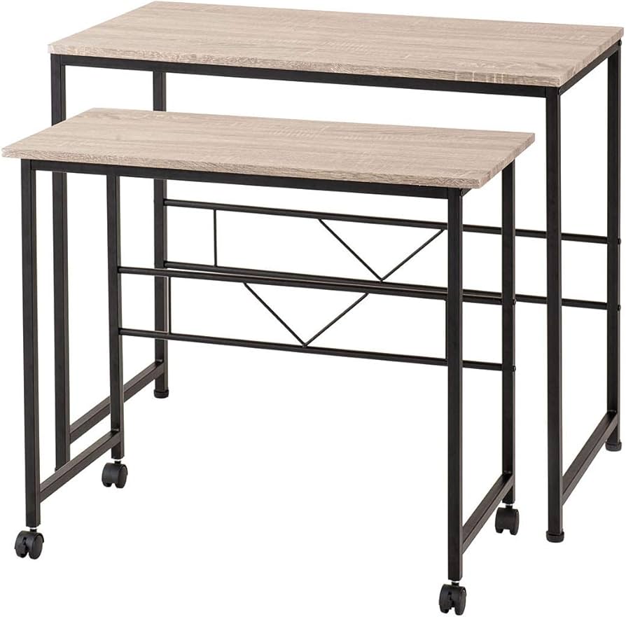 Amazon.co.jp: [ドウシシャ] デスク グレー 幅90×奥行45×高さ75cm