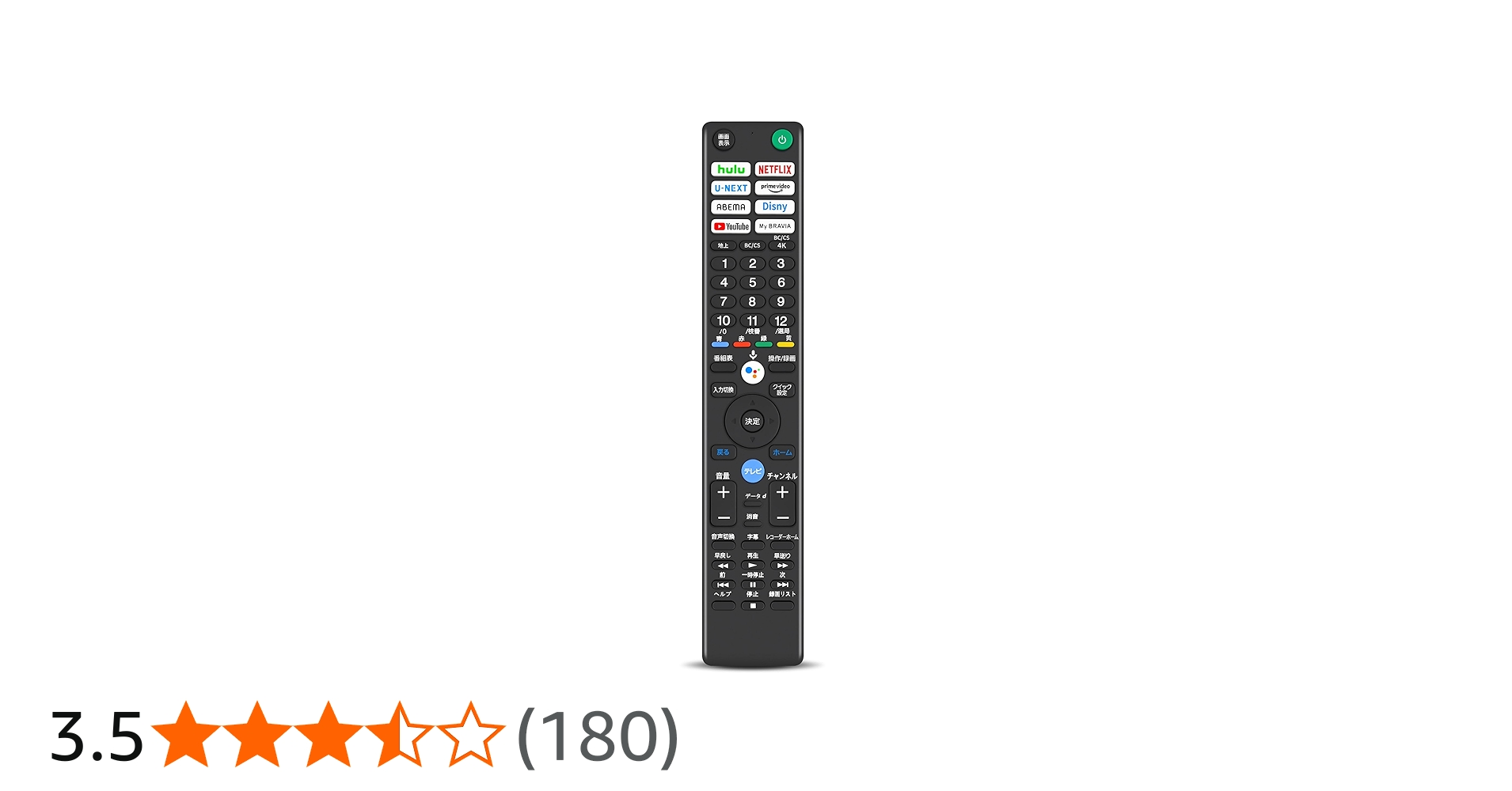 Amazon | テレビリモコン RMF-TX441J for ソニー ブラビア用リモコン