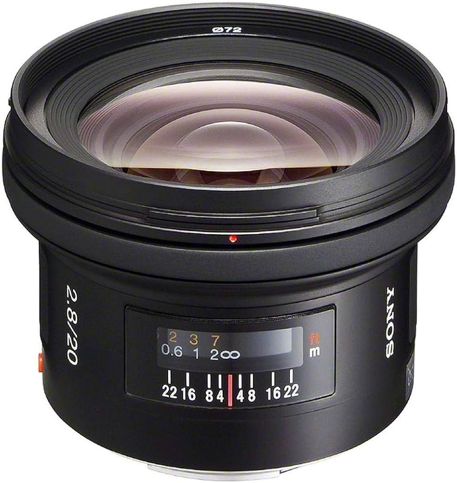 Amazon.com : Sony SAL-20F28 20mm f/2.8 Wide Angle Lens for Sony
