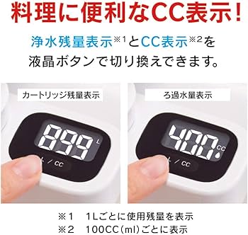 Amazon.co.jp: 【セット買い】クリンスイ 浄水器 蛇口直結型 液晶機能