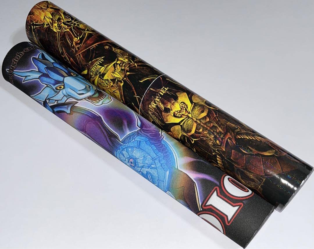 太陽龍インティ 月影龍クイラ プレイマット 遊戯王 海外 英語 米 B