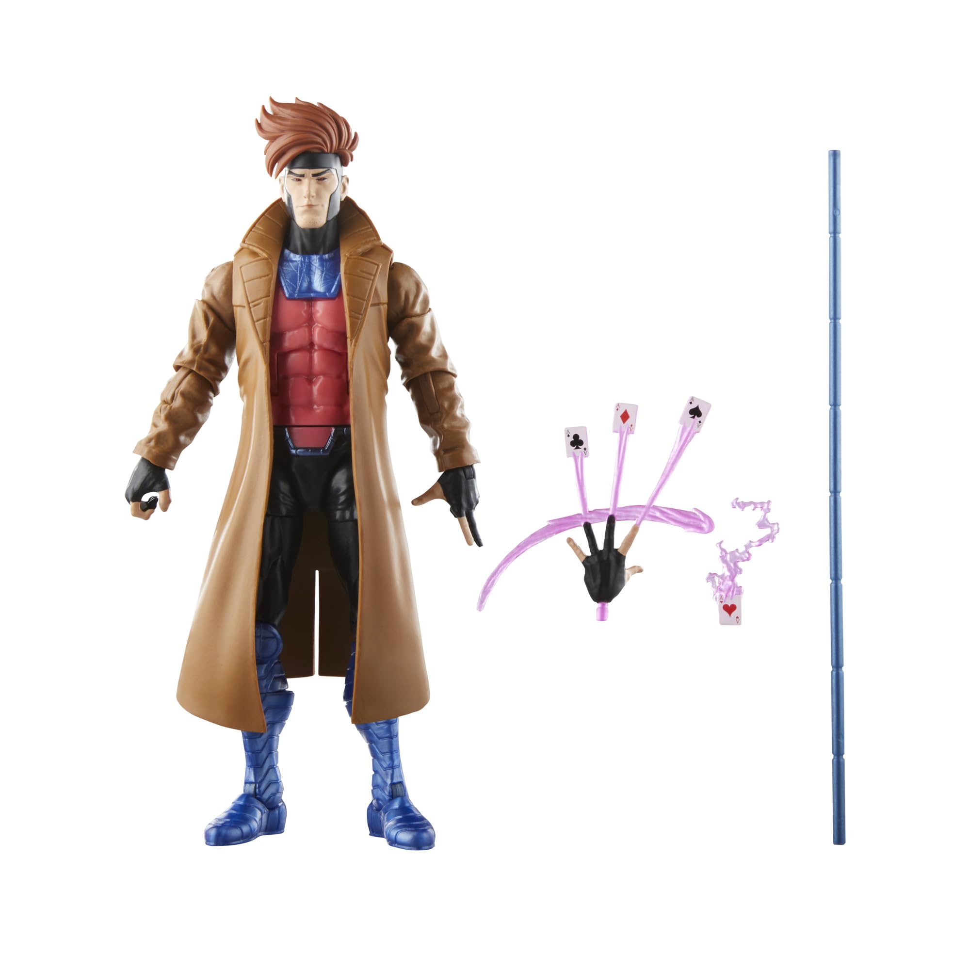 Amazon.com: Marvel Legends Series Gambit, X-Men '97 Collectible 6