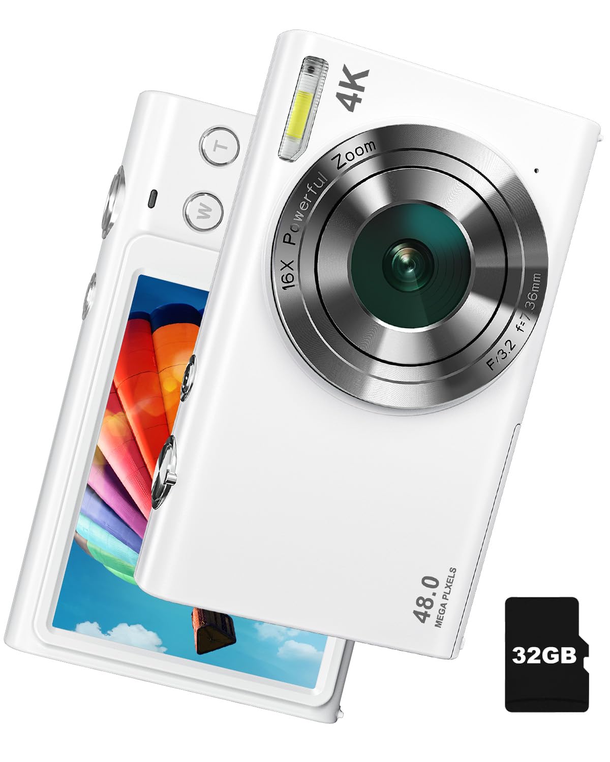 Amazon.com : Digital Camera, 4K Autofocus Vlogging Camera with