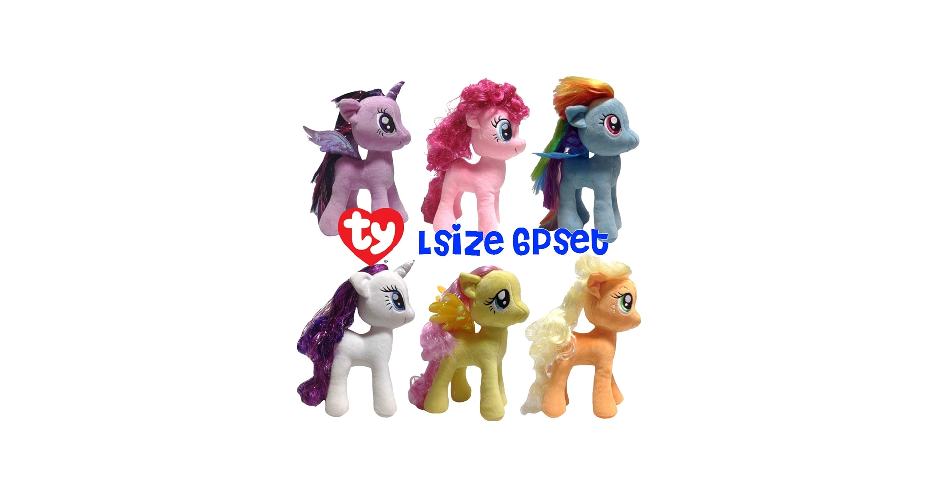 Amazon.co.jp: マイリトルポニー Ty Beanie Babies 26cm Lサイズ