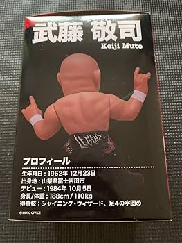 Amazon.co.jp: 武藤敬司 ソフビ LOVEポーズ PVC 028 : おもちゃ