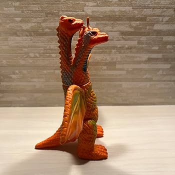 Amazon.co.jp: ブルマァク キングギドラ ソフビ スタンダードサイズ