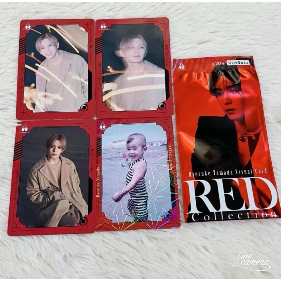 RED 山田涼介 ビジュアルカード 全20枚コンプ カードホルダー