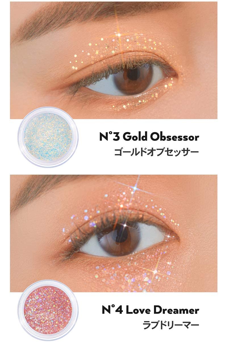 Amazon.co.jp: アイシャドウ ラメ アンリシア グリッタージェル