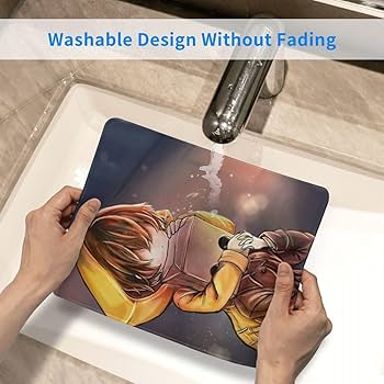 Amazon.co.jp: マウスパッド リトルナイトメア (3) ，ラバーバ マウス