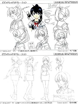 Amazon.co.jp: ビビッドレッド オペレーション 設定資料集 Bセット A4