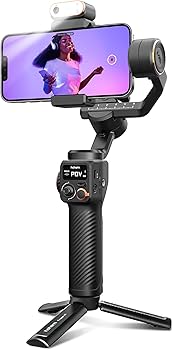 Amazon.com: hohem iSteady M6 Kit Gimbal Stabilizer for Smartphone