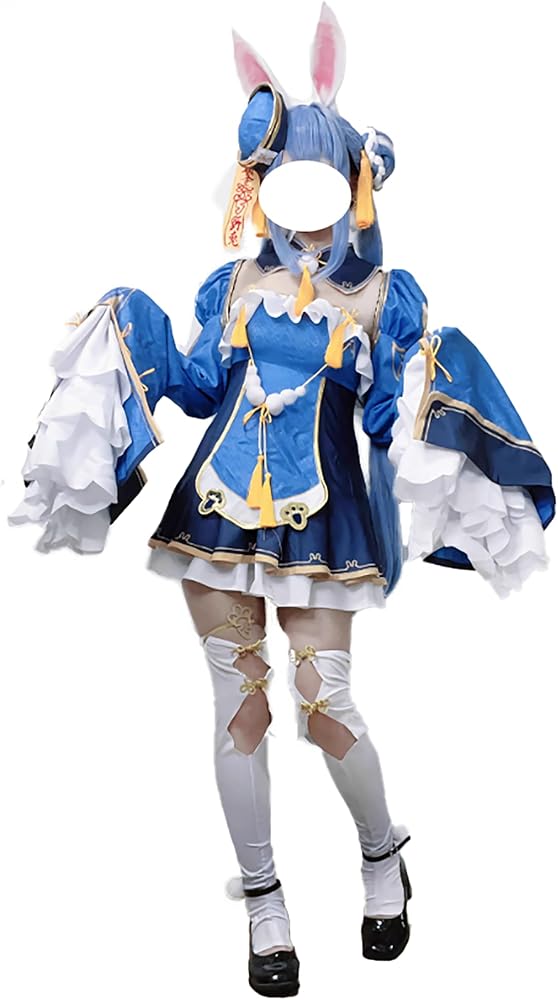 Amazon.co.jp: [mvivm] 【スイカ コス】兎田ぺこら キョンシー