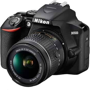 Amazon.com : Nikon D3500 24.2MP DSLR Camera with AF-P DX NIKKOR 18