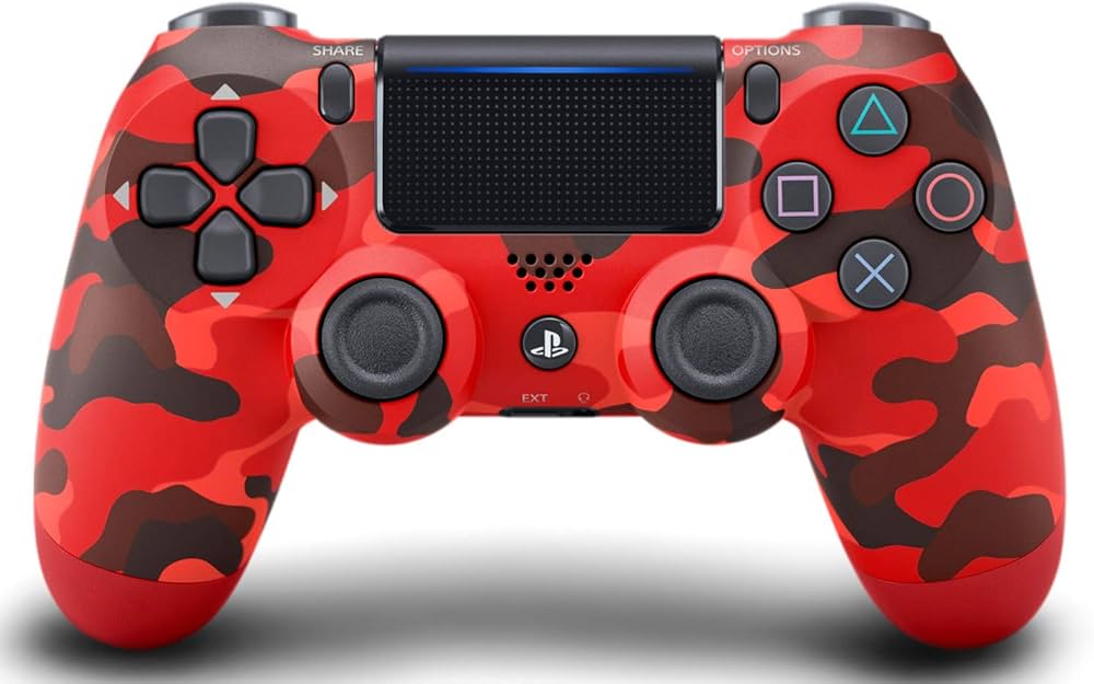 Amazon | ワイヤレスコントローラー(DUALSHOCK 4) レッド