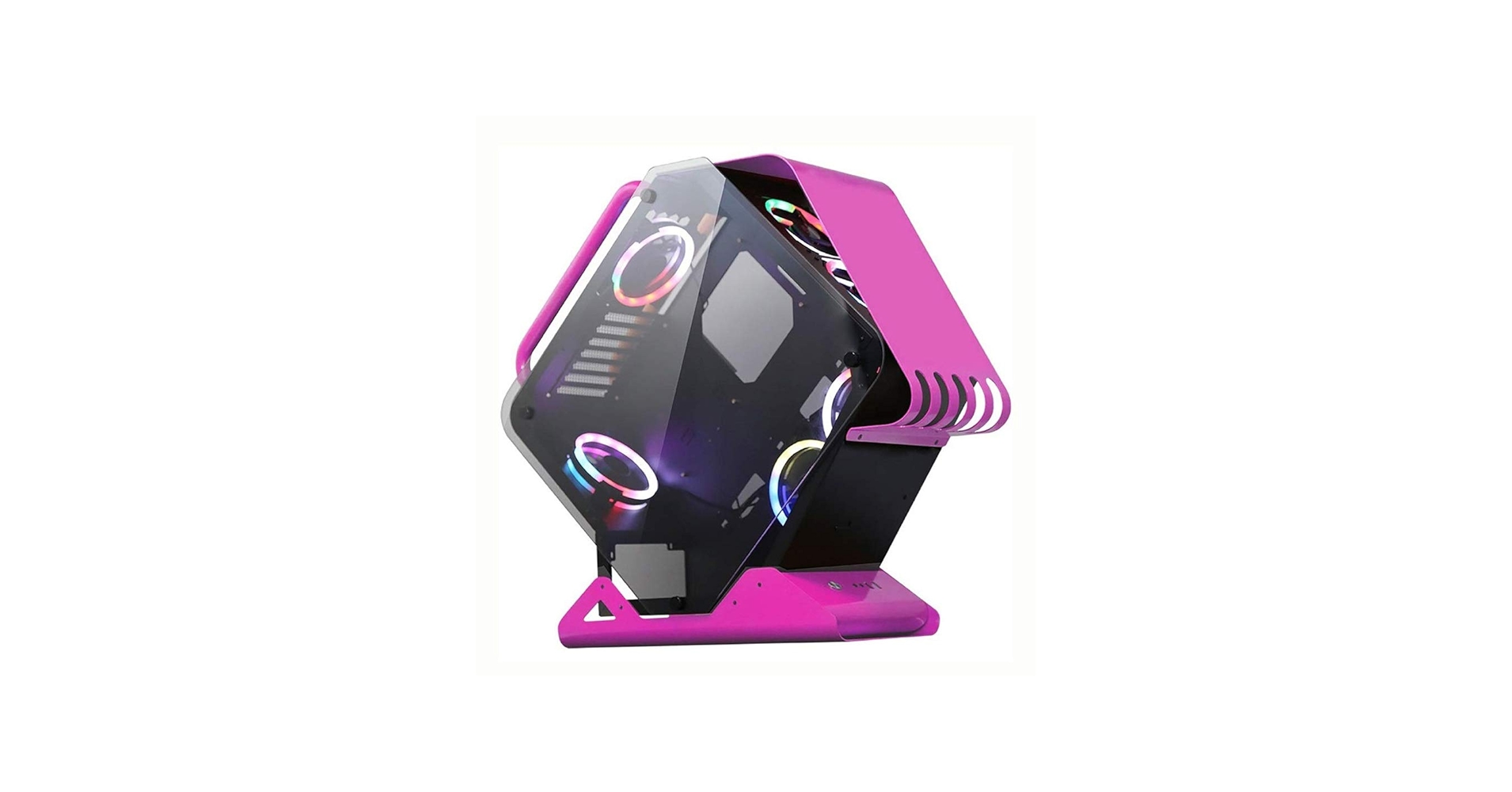 Amazon.com: ZXFF Computer Game Case, Mid-Tower ATX/M-ATX/ITX PC