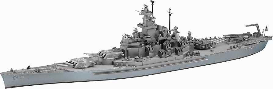 Amazon | ハセガワ 1/700 ウォーターラインシリーズ アメリカ海軍 戦艦