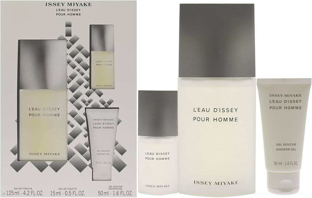 Issey Miyake Leau Dissey Pour Homme Men 3 Pc Gift Set : Amazon.ca