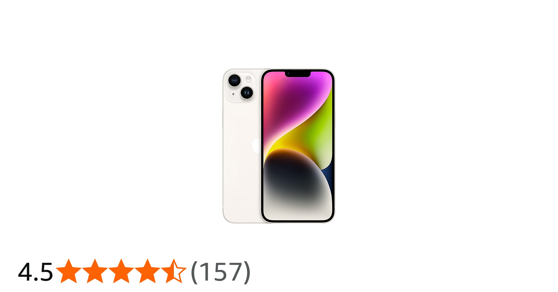 Amazon | iPhone 14 Plus 128GB スターライト SIMフリー 5G対応
