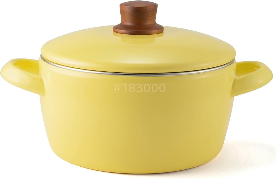 Amazon.co.jp: 富士 ホーロー 両手 鍋 蓋 付 キャセロール 20cm