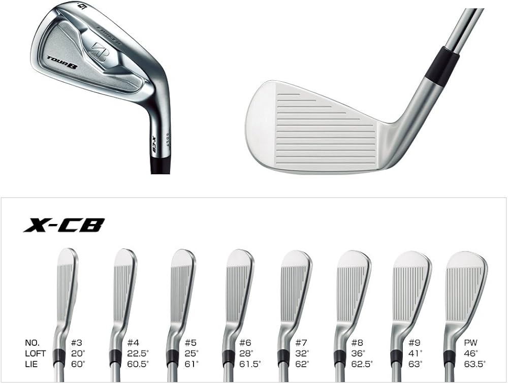 Amazon.co.jp: BRIDGESTONE(ブリヂストン) TOUR B X-CB アイアン 6本