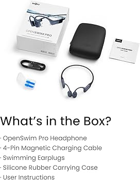 Amazon.com: SHOKZ OpenSwim Pro - Open-Ear Bluetooth & MP3 Bone