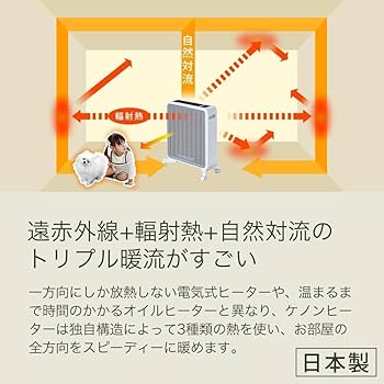 Amazon | エムテック ケノンヒータースグダン 新型(熱効率アップモデル