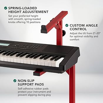 Amazon.com: K&M Konig & Meyer Keyboard Stacker, Red (18811.000.91