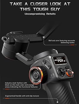 Amazon.co.jp: hohem M6 Kit スマートフォンジンバルスタビライザー