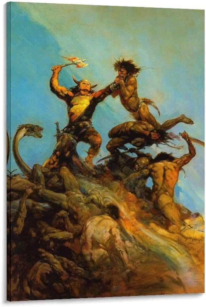 Amazon.co.jp: フランク・フラゼッタ Frank Frazetta Indomitable