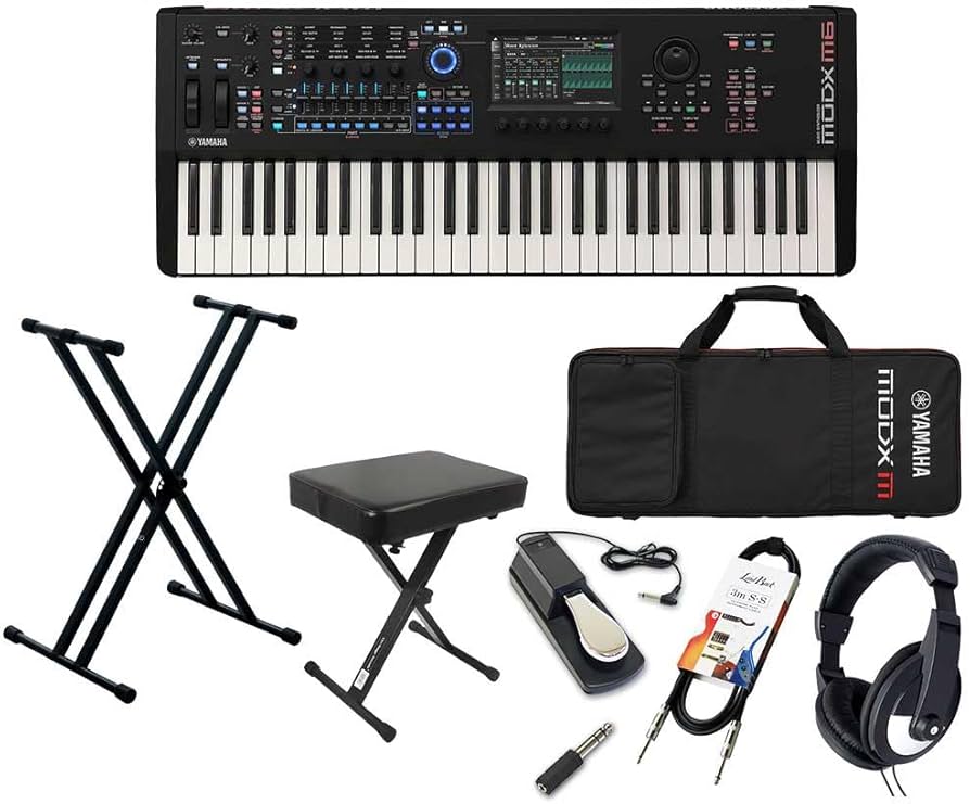 Amazon | YAMAHA MODX M6 スタート8点セット 61鍵盤 バンド用