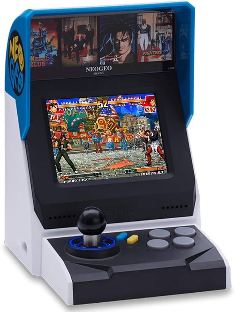 Amazon.com: SNK 40th Anniversary NEOGEO MINI Arcade Console, 3.5