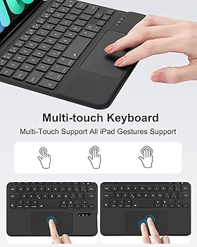 Amazon.com: MePadKey Magic Touchpad Keyboard Case for iPad mini 7
