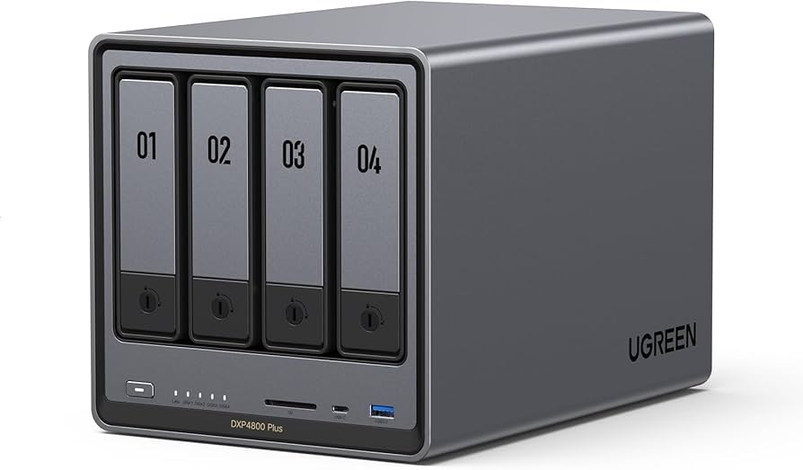 Amazon.com: UGREEN NAS DXP4800 Plus 4-Bay Desktop NASync, Intel