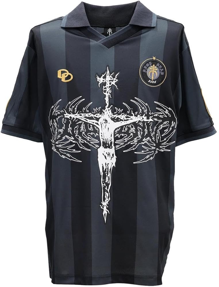 Amazon.co.jp: Drop Dead PHENOMENON FOOTBALL SHIRT : ファッション