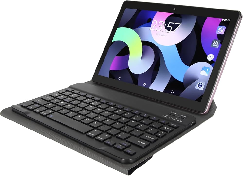 Amazon.co.jp: キーボード付きタブレット、10.1インチタブレット4GB