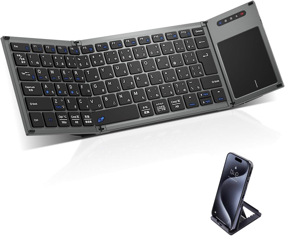 Amazon | Ewin ワイヤレス キーボード bluetooth 折り畳み JIS標準日本