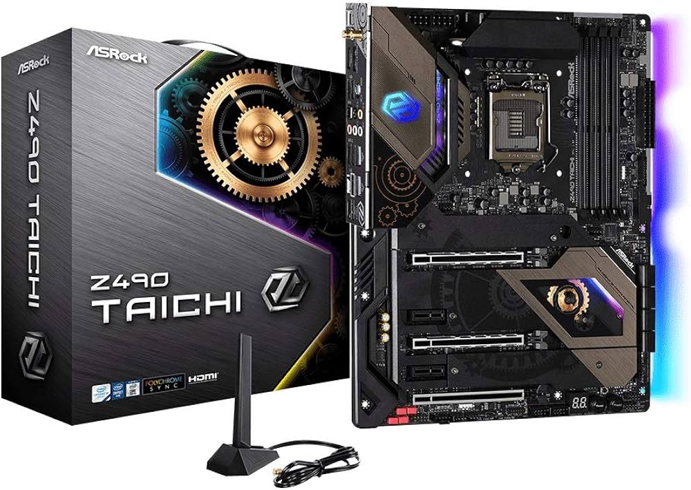 Amazon | ASRock マザーボード Z490 Taichi Intel 10世代 CPU (LGA1200