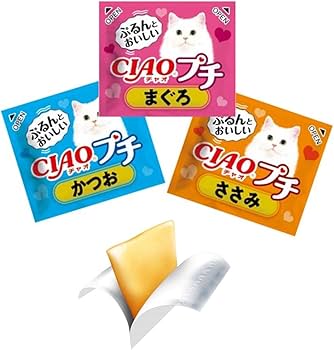Amazon.co.jp: チャオ (CIAO) プチ バラエティ 25個 猫用おやつ