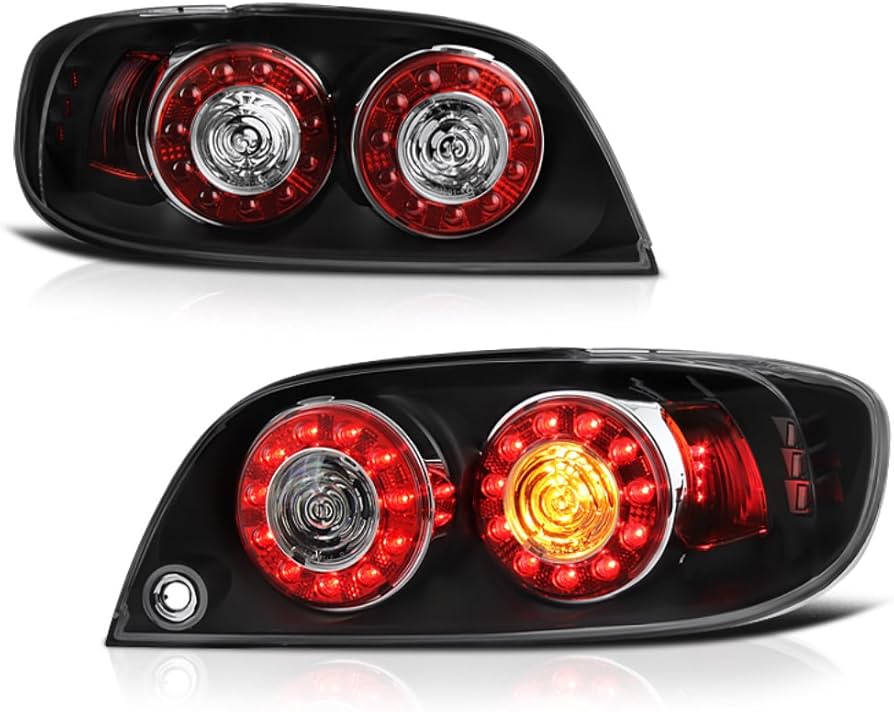 Amazon | VIPMOTOZ LEDテールライトランプアセンブリ 2004-2008 マツダ