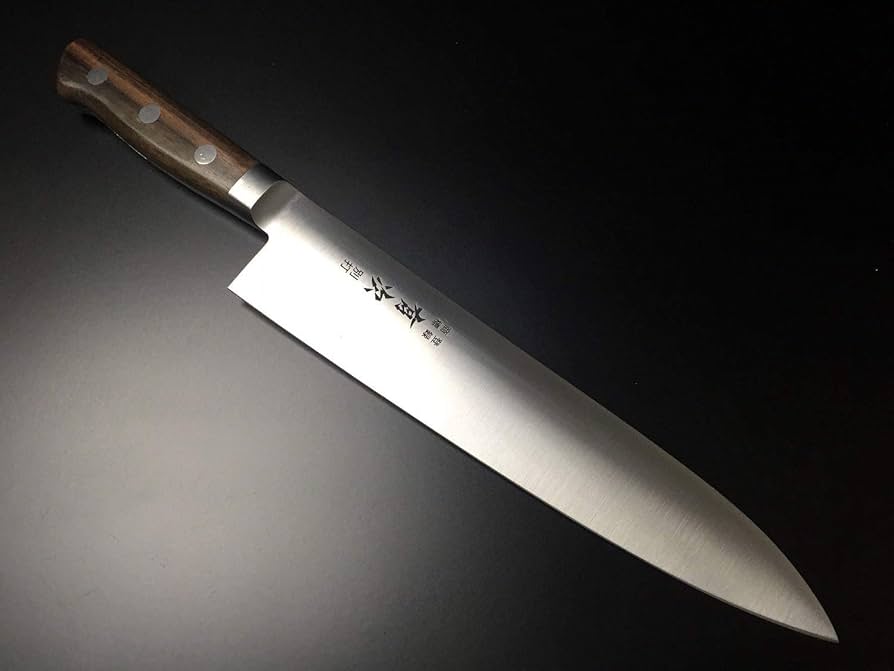 Amazon | 有次 包丁 牛刀 210mm 万能包丁 合金鋼 日本製 鞘付 【築地有