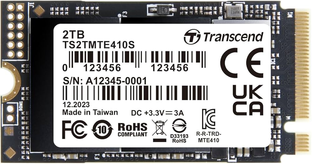 Amazon | トランセンド M.2 NVMe SSD 2TB 2242 PCIe Gen4×4 最大読込み