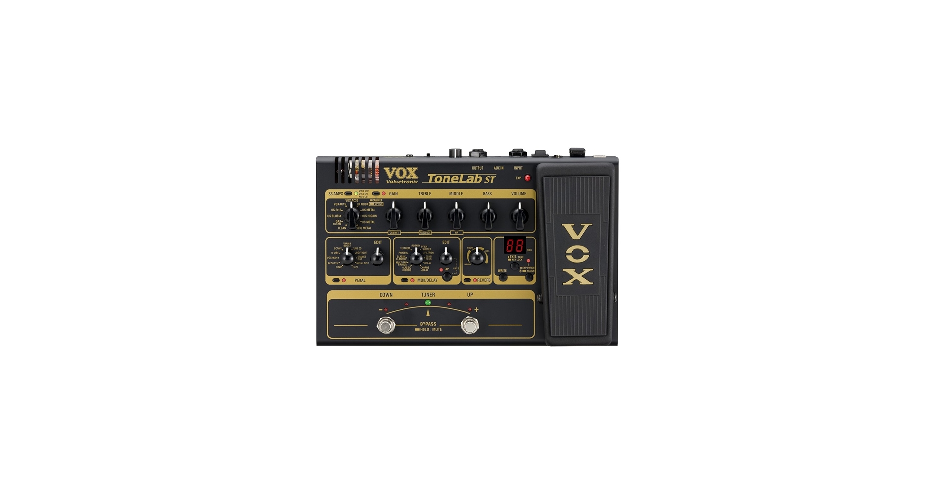 Amazon.com: [DISCONTINUED] Vox ToneLab ST Guitar Multi-Effects