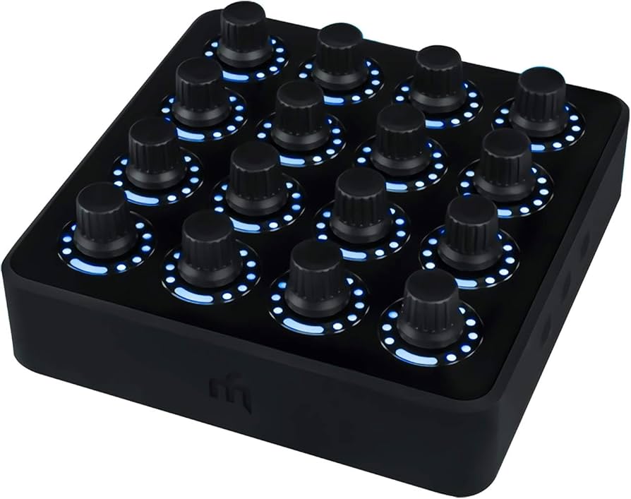 Amazon | DJ TechTools MIDI FIGHTER TWISTER (BLACK) MFT-BLACK